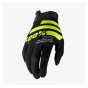 100% iTRACK Black/Fluo Yellow Gloves
