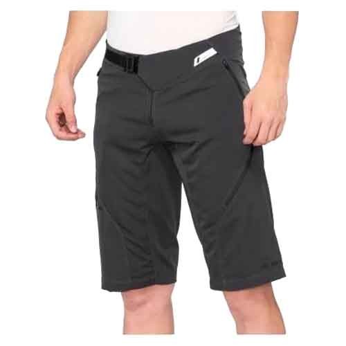 100% AIRMATIC Shorts Charcoal