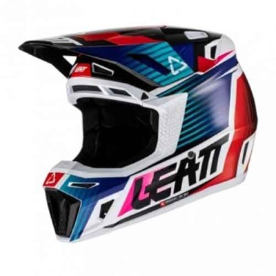 LEATT Helmet and Goggle Kit Moto 8.5 V22 ROYAL