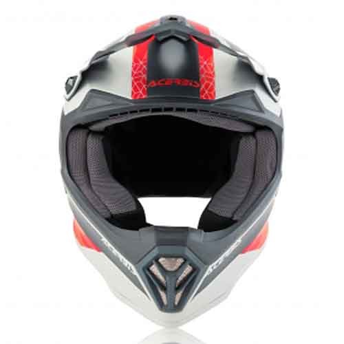 Acerbis Impact Steel helmet for children (Red /Grey)