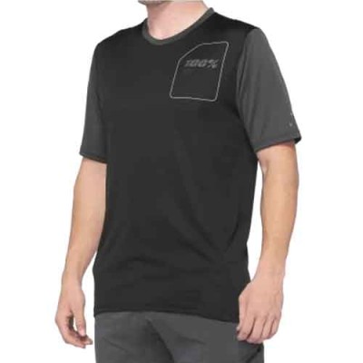 100% RIDECAMP Jersey Charcoal/Black