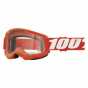 100% STRATA 2 Goggle Orange - Clear Lens