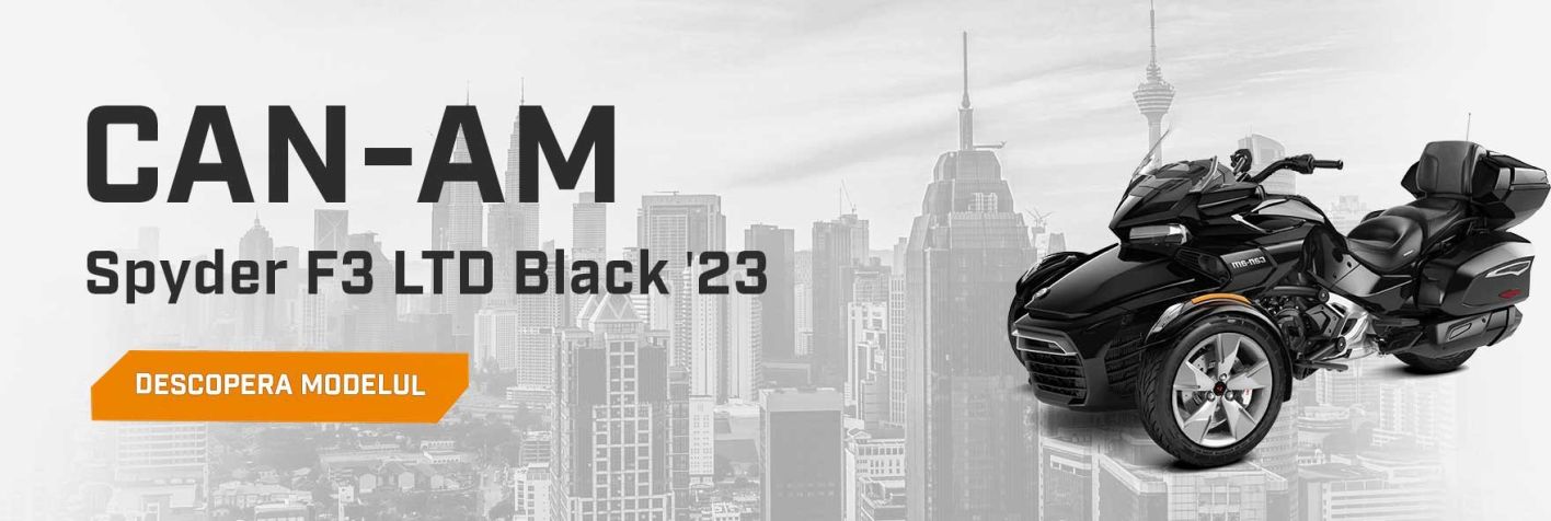 Can-Am Spyder F3 LTD Monolith Black Satin '23