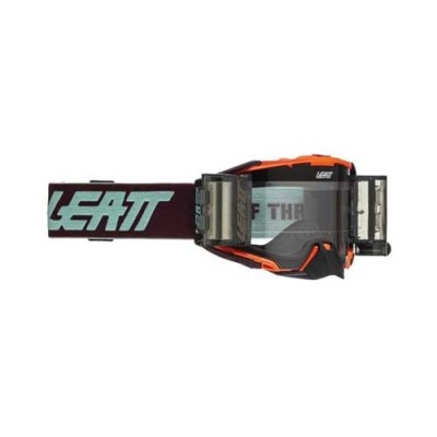LEATT Goggle Velocity 6.5 Roll-Off Neon Org Clear 83%