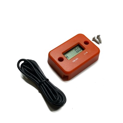 Extreme Parts Waterproof hour meter counter for Enduro's/ ATV Orange