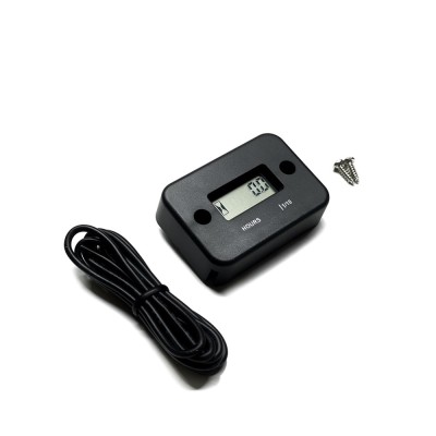 Extreme Parts Waterproof hour meter counter for Enduro's/ ATV Black