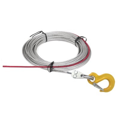 WIRE ROPE WITH STOPPER & HOOK