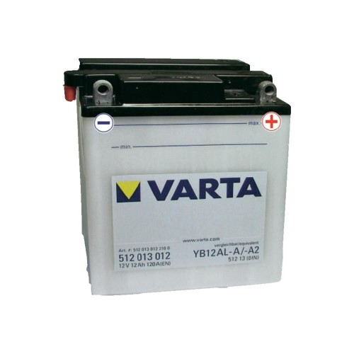 VARTA 12V/12AH MOTO (YB12AL-A / YB12AL-A2) FRESHPACK