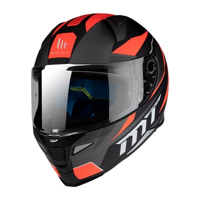 MT Helmets - REVENGE 2 FOUNDATION C1 - Black Orange
